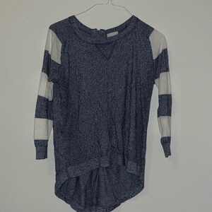 Blue and white striped long sleeve from Altar’d state